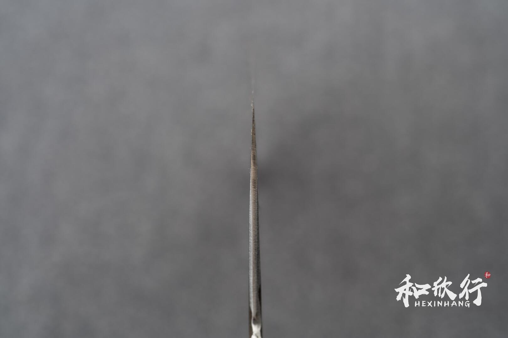 藤原照康作Fujiwara Teruyasu｜和式「なしじ」白一鋼梨地日式菜切165mm